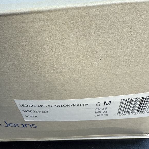 Calvin Klein Leonie Silver Winter Boots Women's Size 6 M Ankle NIB - Picture 10 of 10